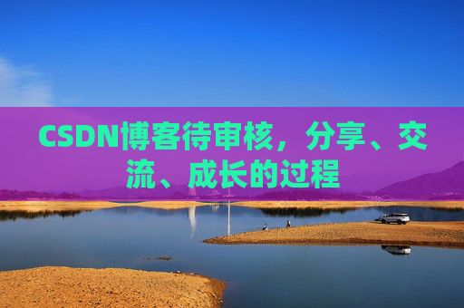 CSDN博客待审核，分享、交流、成长的过程